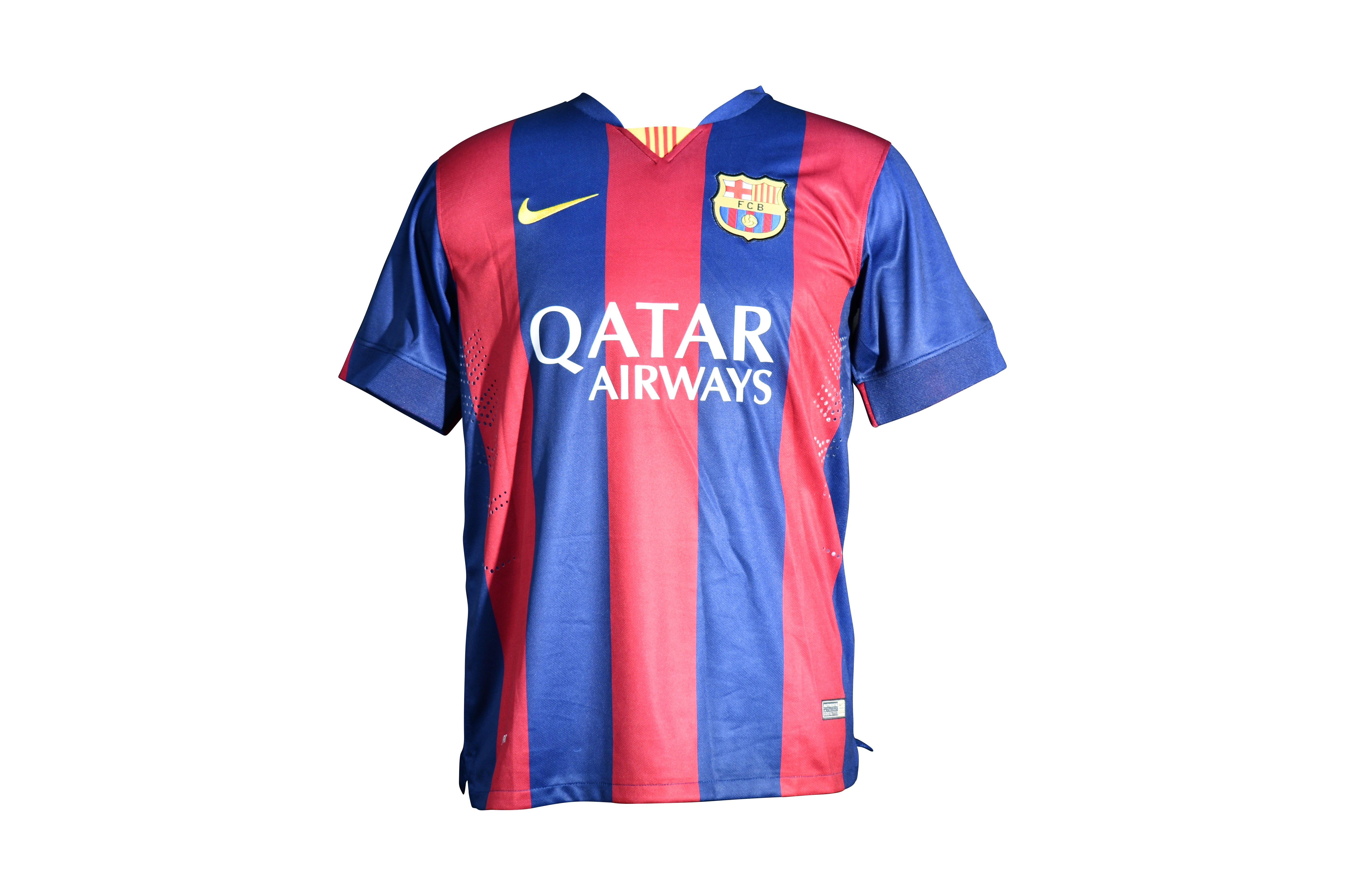 Neymar Jr. Signed Barcelona Nike Authentic Jersey