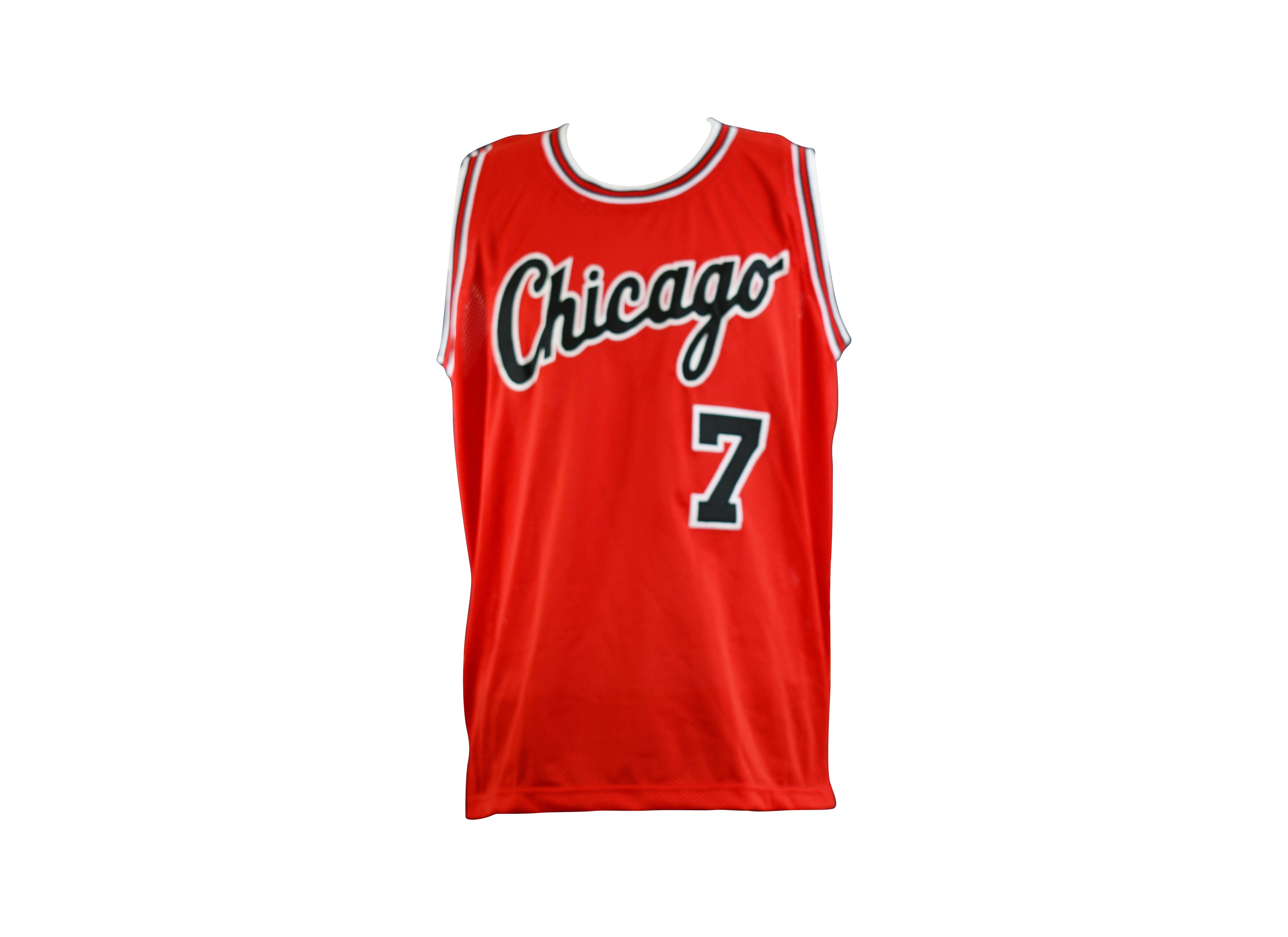 Toni Kukoc Signed Bulls Jersey