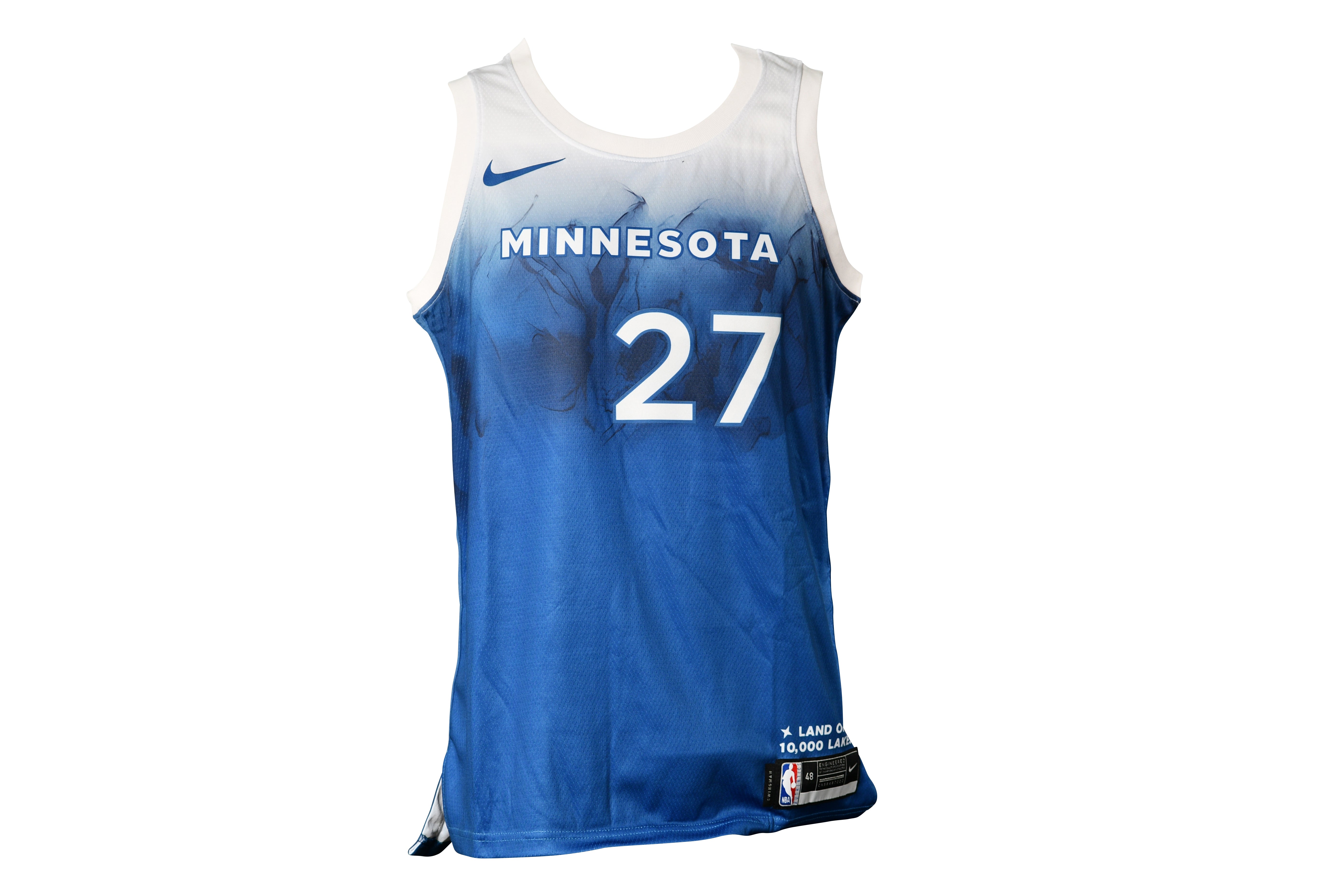 RUDY GOBERT SIGNED  Timberwolves JERSEY