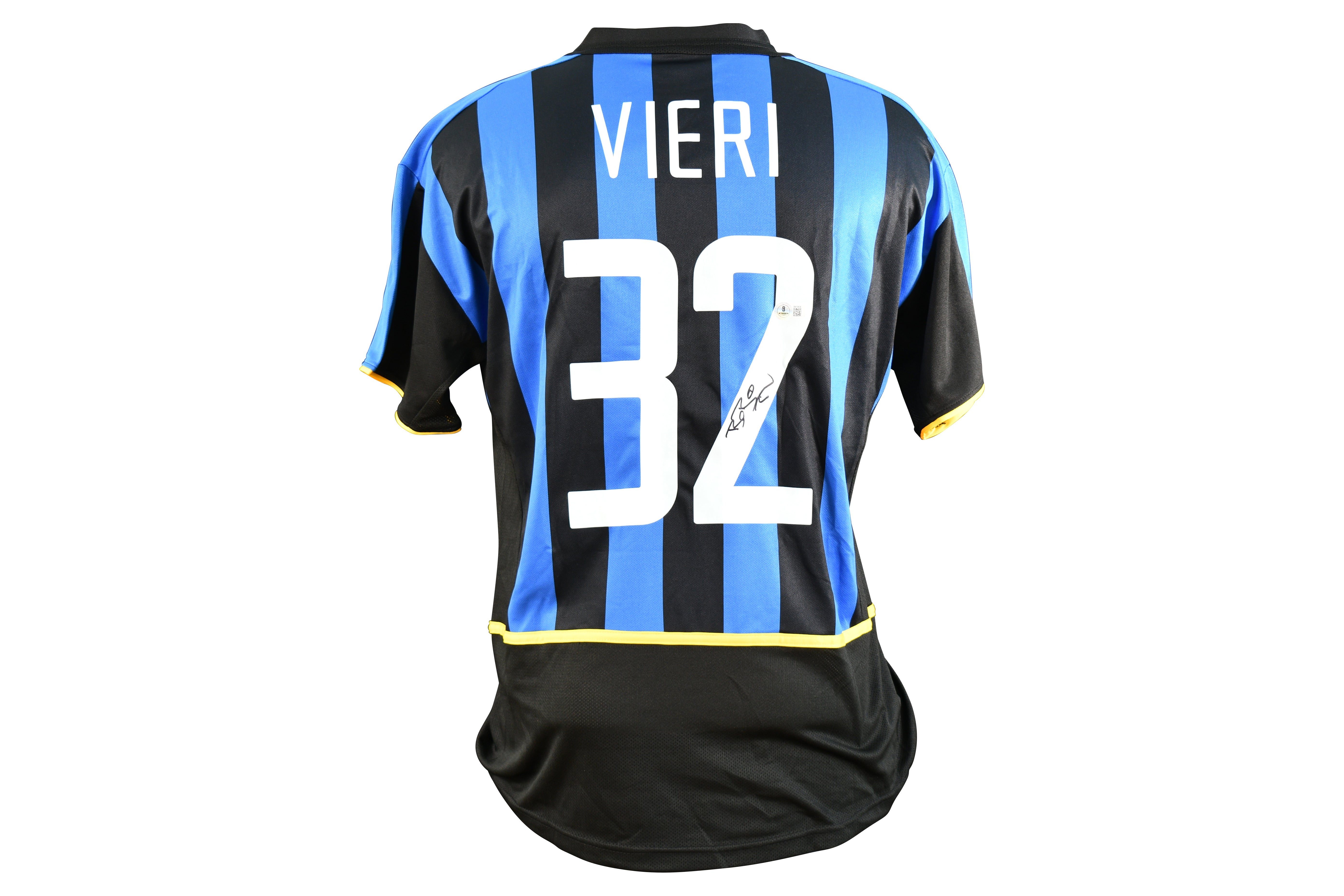 Christian Vieri Signed Inter Milan Nike Authentic Jersey