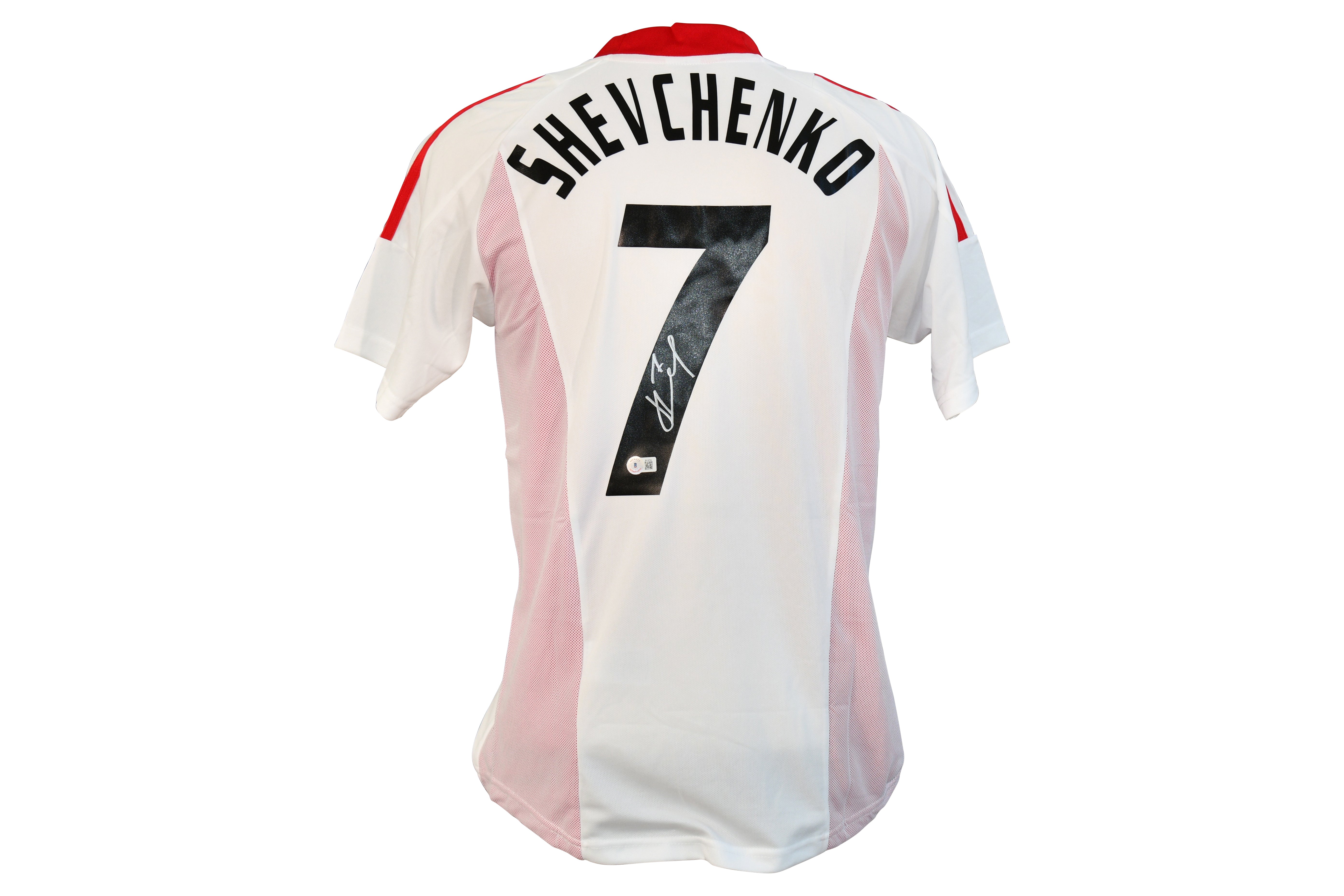 Andriy Shevchenko  Milan AC Signed 2003 UCL Final Jersey
