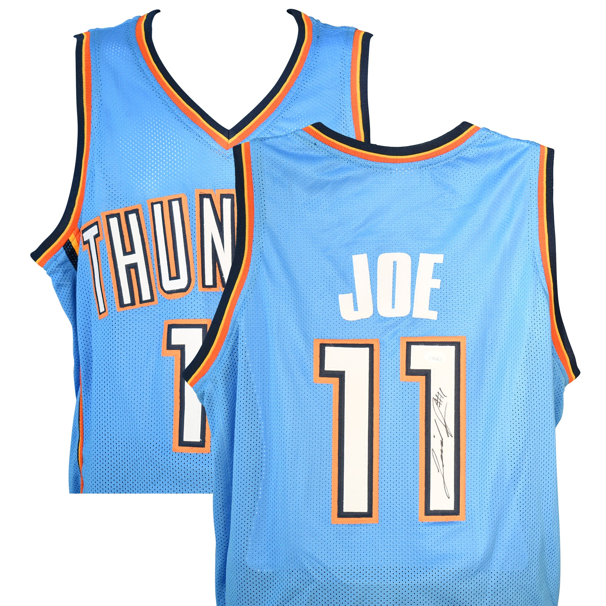 Isaiah Joe Signed Oklahoma City Thunder Jersey