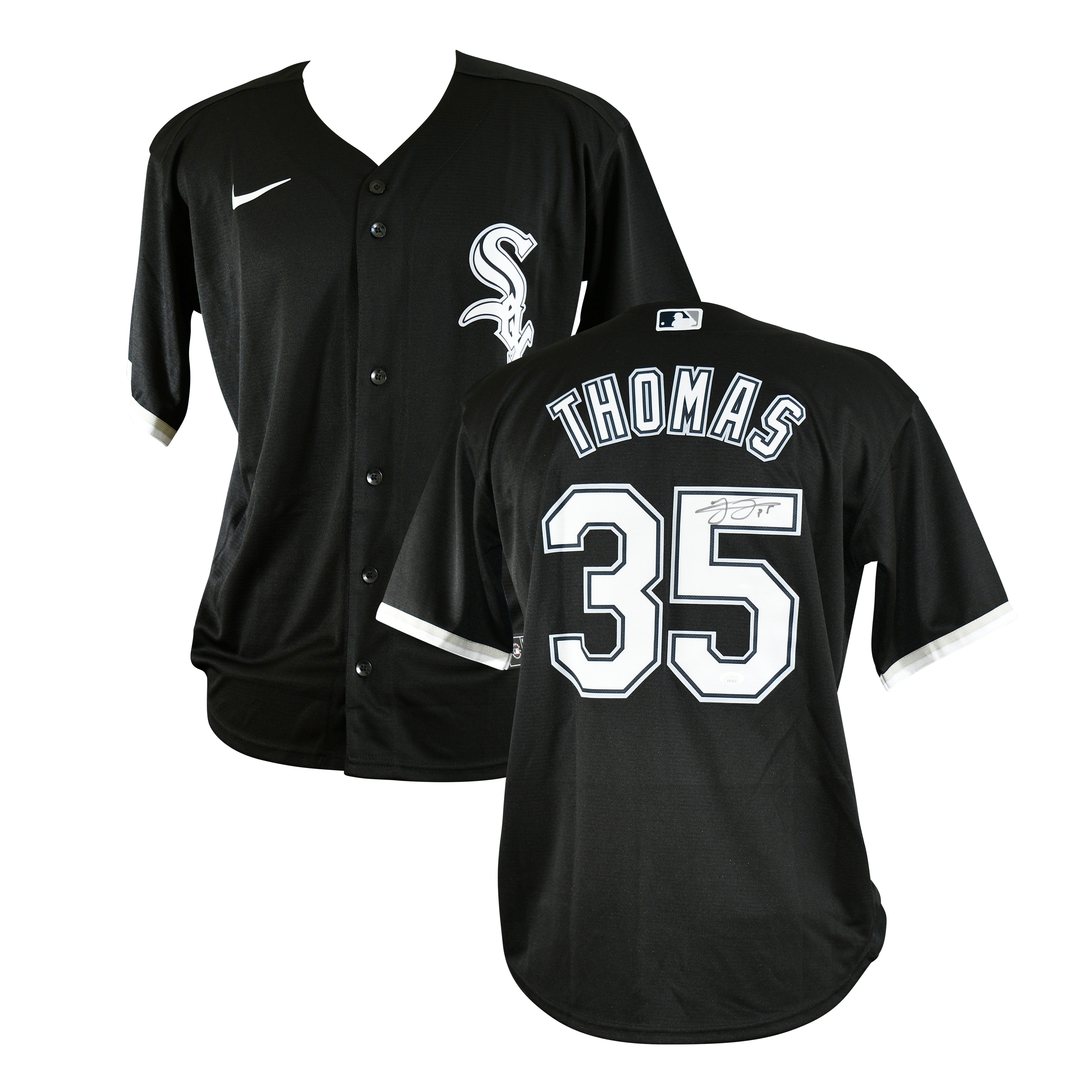Frank Thomas Signed Chicago White Sox Nike Authentic Jersey