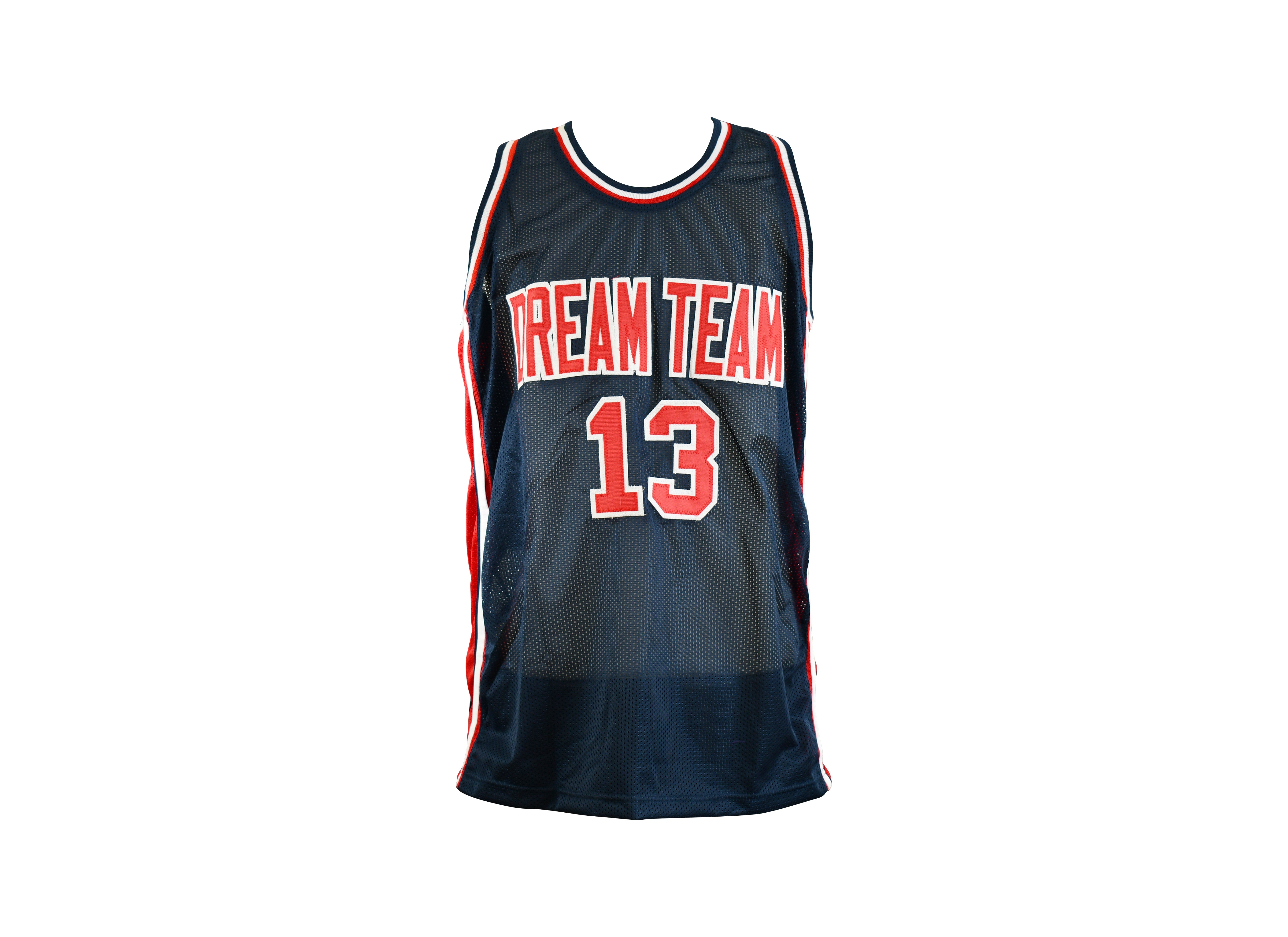 Chris Mullin Signed Team USA Jersey