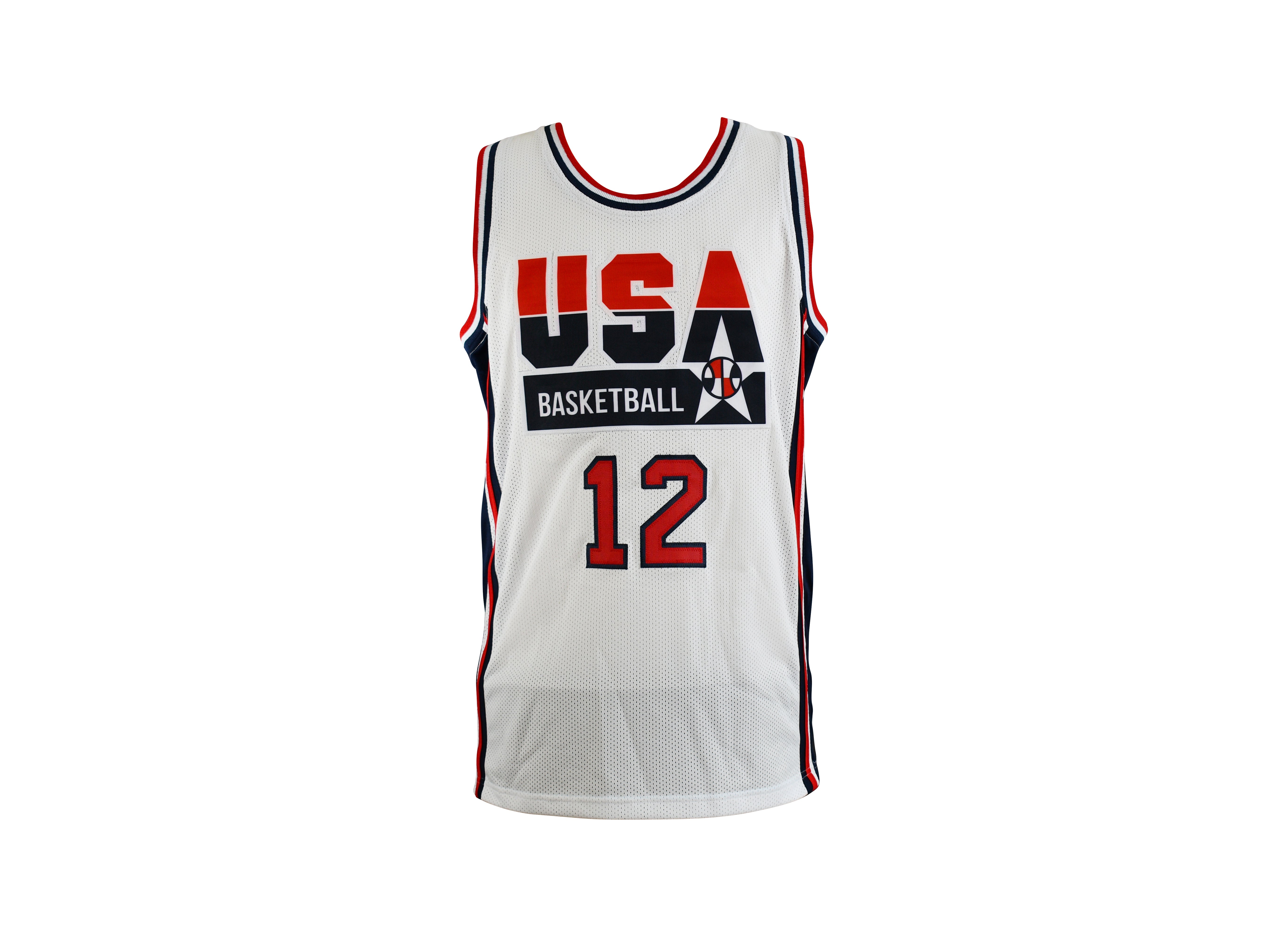 Dominique Wilkins Signed Team USA  White Jersey