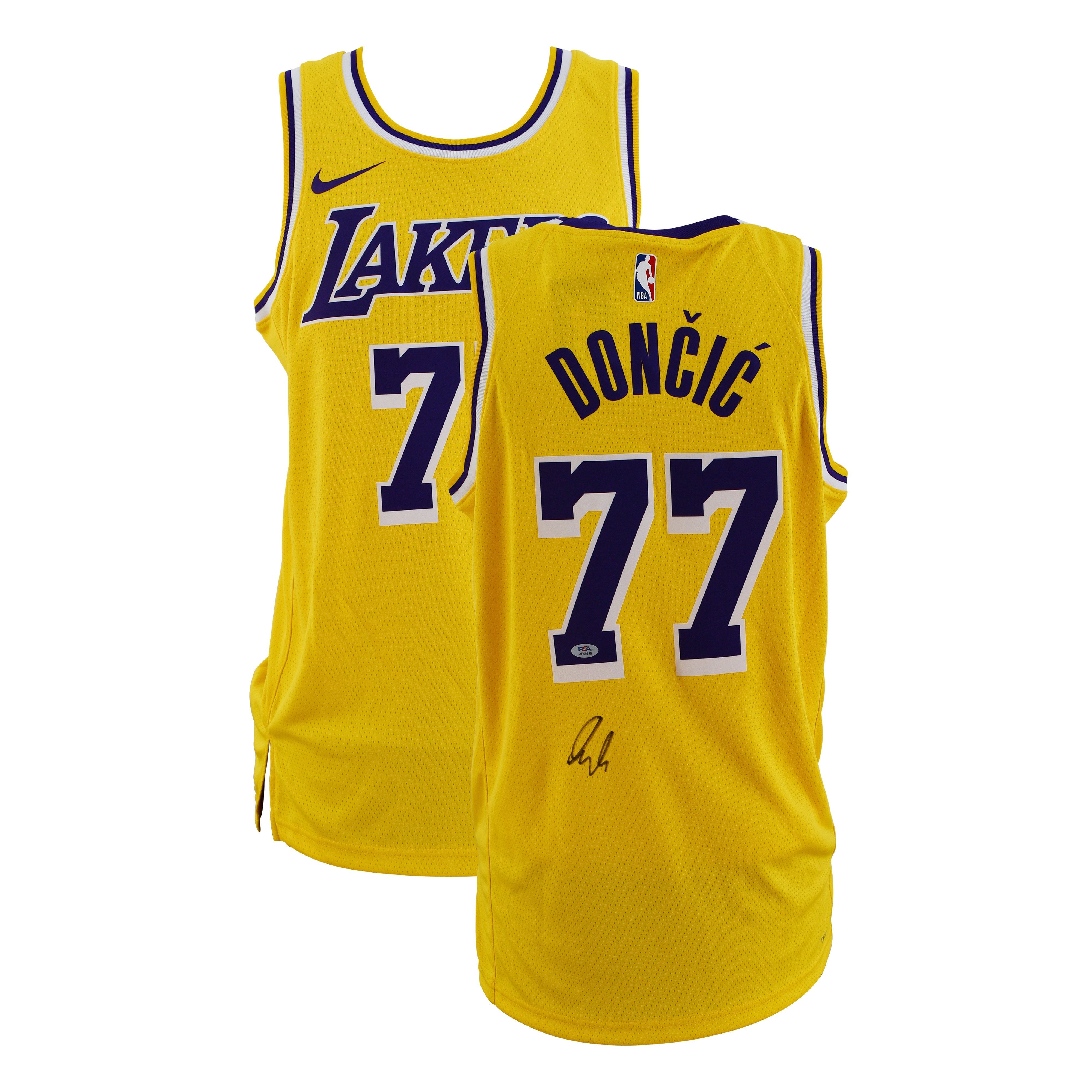 Luka Dončić Signed Los Angeles Lakers Swingman Jersey