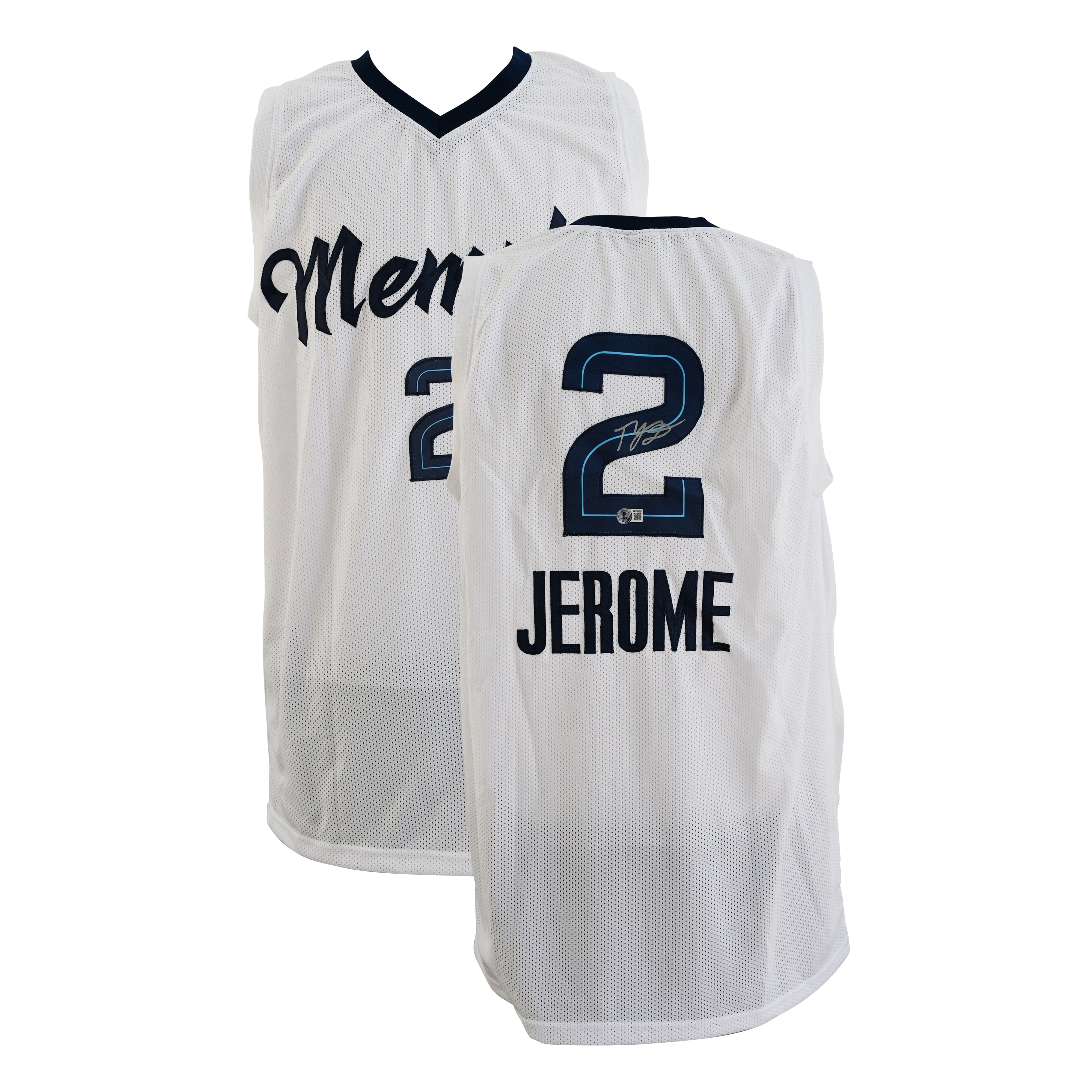 Ty Jerome Signed  Memphis Grizzlies Jersey