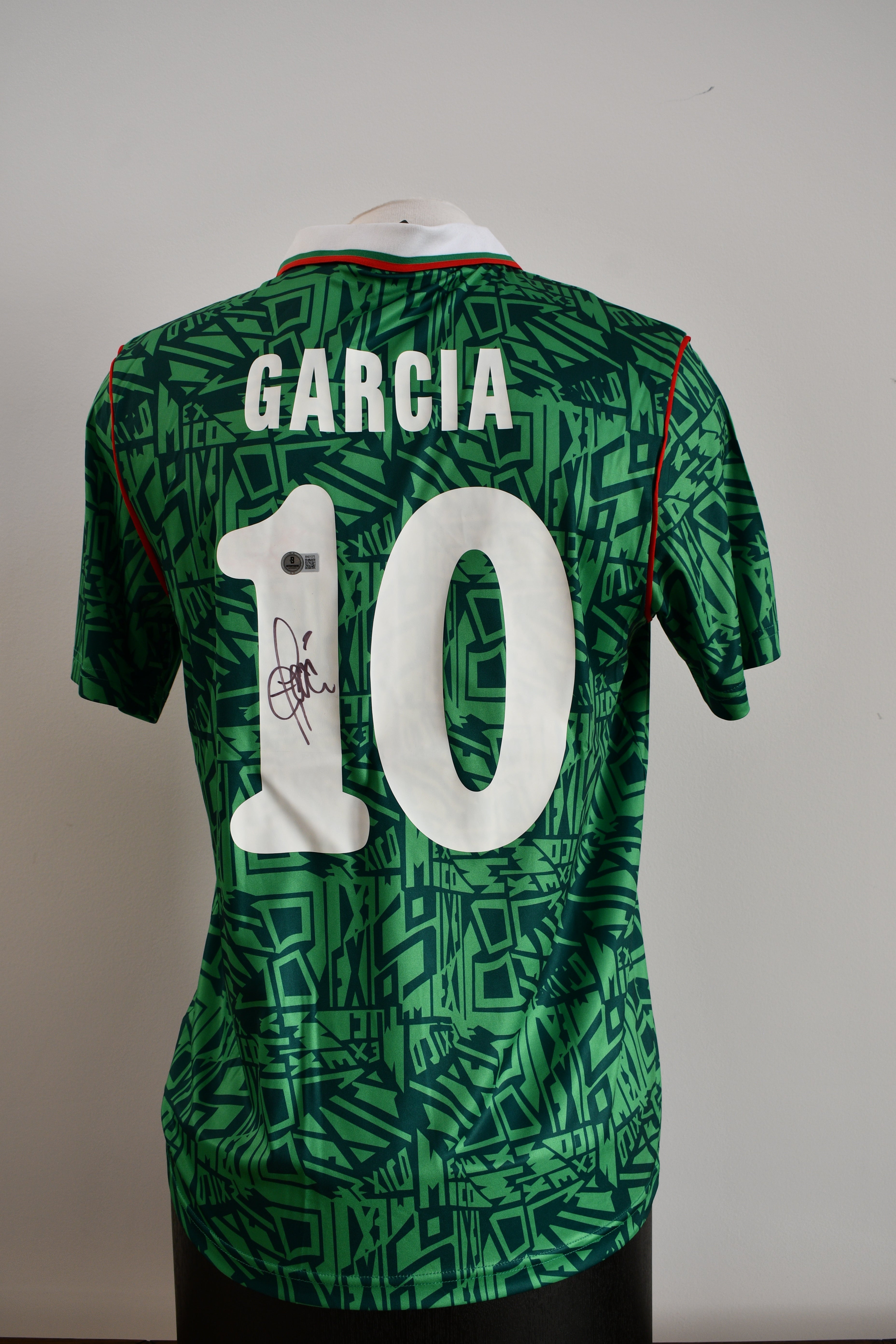 Luis Garcia Signed Mexico Jersey